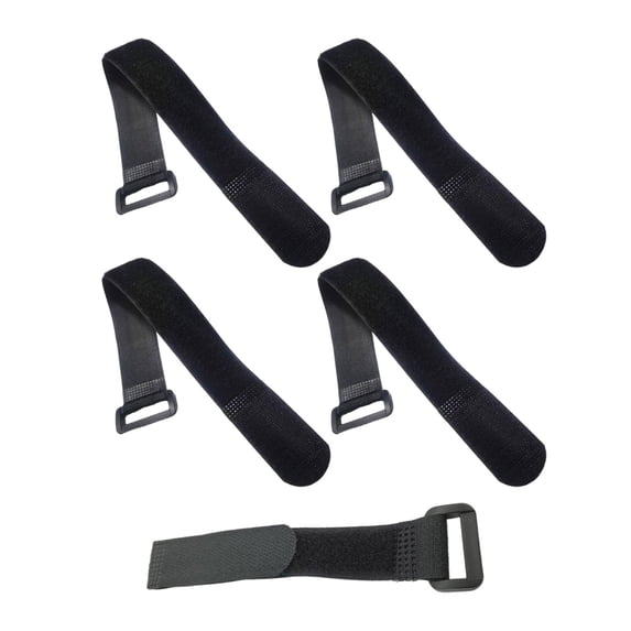 Tizuqe Reversible Closure Cable Ties 60cm Length Heavy Duty Materials For Organizing Wires And Camping Gear Home Organization