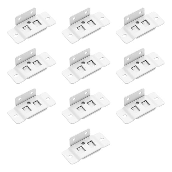Tizuqe Right Angles Iron Brackets Furniture Reinforcement Not Fasteners 10pcs