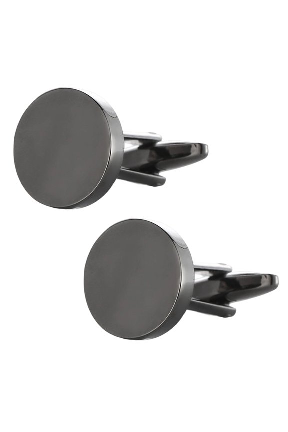 Round Cufflinks Men Shirts Cufflinks For Wedding Birthday Proms Business Meeting