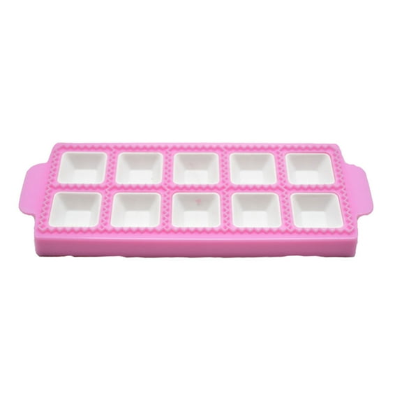 Tizuqe Round Ravioli Mold and Cutter Square Ravioli Mold Ravioli Stamp for Kitchen Home