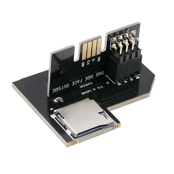 Tizuqe SD Card Adapter TF Card Reader for Gamecube for NGC Adapter Professional SD2SP2 Pro Adapter Support Serial Port Replacem