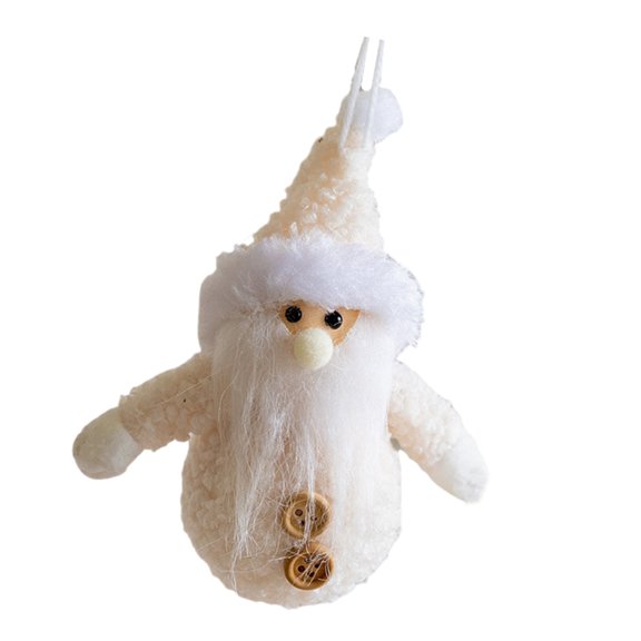 Tizuqe Santa Snowman Christmas Tree Decors Unique Santa Snowman Hangings Ornament Christmas Tree Decoration Embellishment