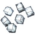 thumbnail image 1 of Tizuqe Set of 12 LED Ice Cube for Drink Luminous Ice Decorations for Christmas Weddings Party Practical Barwares Supplies, 1 of 16
