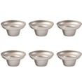 thumbnail image 1 of Tizuqe 6Pcs Nonstick Golden Baking Mould Set for Creative Pastry and Dessert Making, 1 of 10