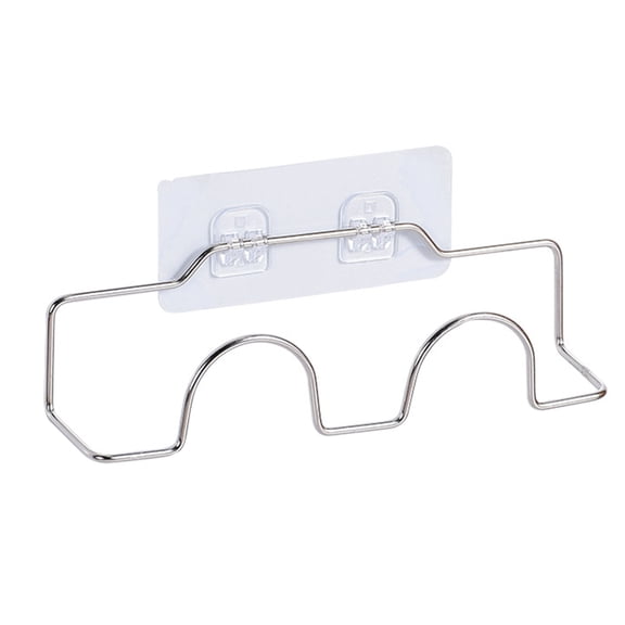 Tizuqe Shoes Holder Wall Mount Slipper Hanging Shelf Organizer Living Room Storage Rack Suction Cup Wall-Mounted