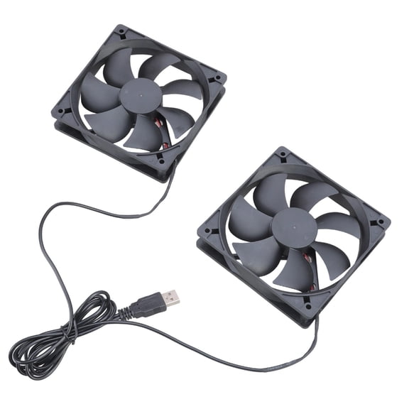 Tizuqe Silents 12cm 12025 USB Power Cooling Fan 5V 0.32A for PC Gaming Consoles 3D Printer
