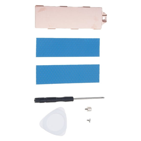 Tizuqe Silents Operations M.2 NVMe Thermals Cooling Systems Metal Heat Sink for Computer Hardware