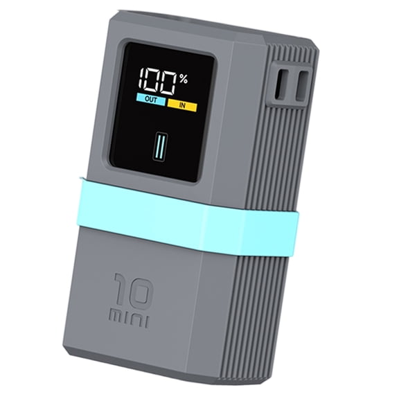 Tizuqe Silicone Case for 10 Mini 10000mAh PB1055 55W Energy Bank Fast Charging Cable Organizers Storage Case Silicone Guard