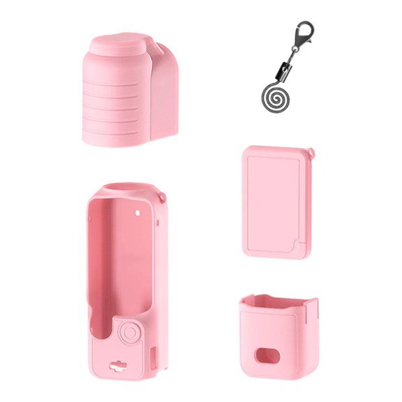 Tizuqe Silicone Guard Case For Pocket 3 Camera Lens Cover Guard Scratchproof Lightweight Construction Quick Installation