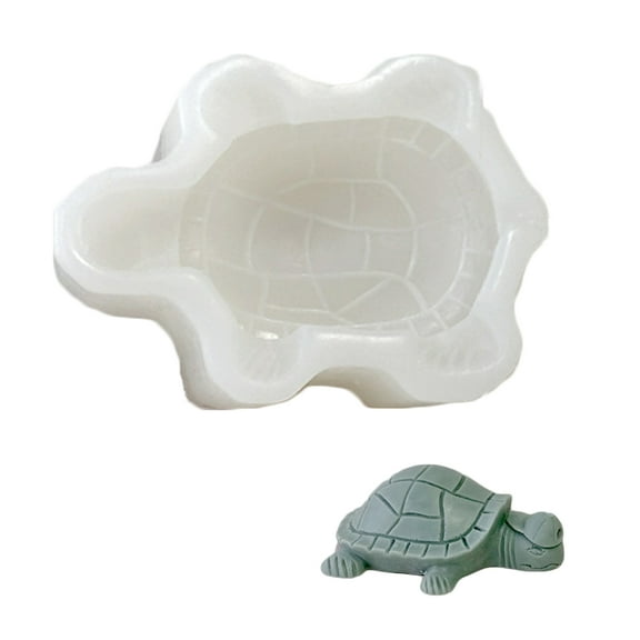 Tizuqe Silicone Tortoise Candy Mold Epoxy Resin Baking Cookie Making & Modeling Tools