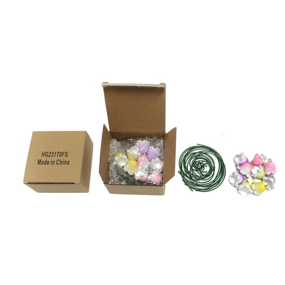 Tizuqe Simulated Orchids Lights Outdoor Courtyard Lawn Garden Decoration Lamp