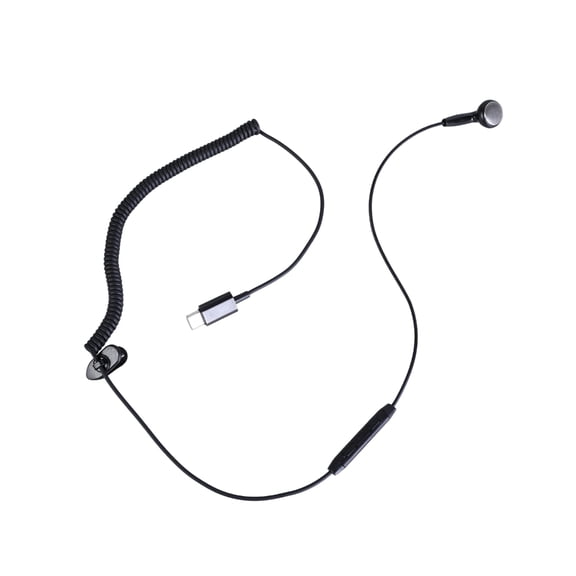 Tizuqe Single Earbud Mono Headphones for One Ear with Microphones and 3.5mm