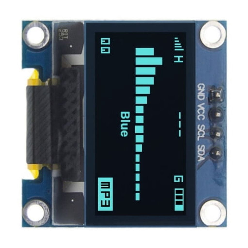 Tizuqe Small 0.96Inch OLEDs Screen 128x64Pixels 4Pin I2C/IIC Interfaces ...