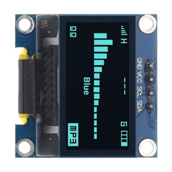 Tizuqe Small 0.96Inch OLEDs Screen 128x64Pixels 4Pin I2C/IIC Interfaces Display Board