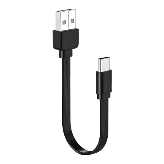Tizuqe Small 90Degree USB Type C to USB2.0 Cable 65W Fast Charging &480Mbps Data Sync USB Type C Charger Fast Charging Cable