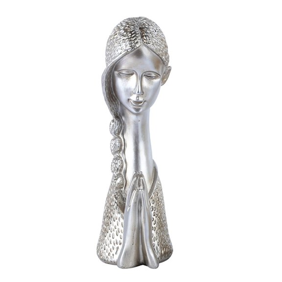Tizuqe Sophisticated Nordic Female Bust Sculpture for Birthday Gift