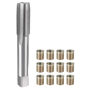 Tizuqe Spark Plugs Thread Repair Tool High Speed Steel Tap Spark Plugs M14x1.25 Insert