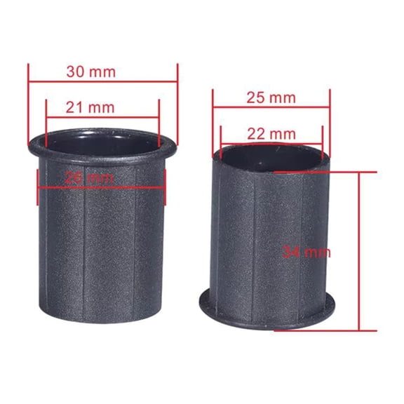 Tizuqe Speaker Plastic Bass Reflexes Tube Pilot Hole Mouth Vent Subwoofer Port ABS