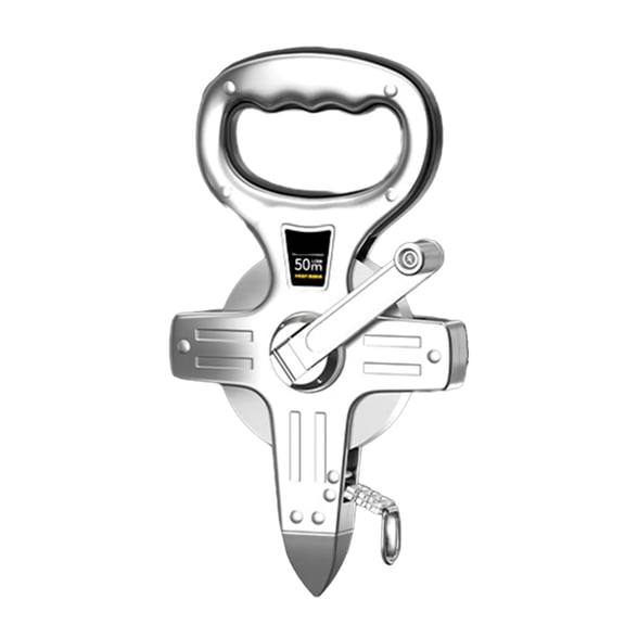 Tizuqe Stainless Engineering Measuring Tape 50m 100m High Precise Construction Hand Tool For Professional Builder And Surveyors