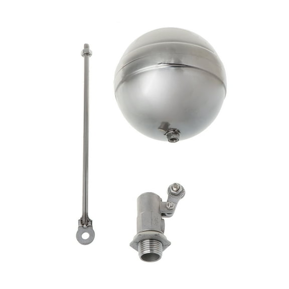 Tizuqe Stainless Steel Balanced Floating Ball Float Valves DN15 Male Thread Adjustable