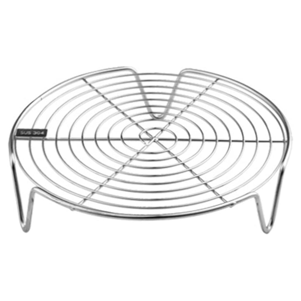 Tizuqe Stainless Steel Steaming Rack Food Bun Steamers Fish Rice ...