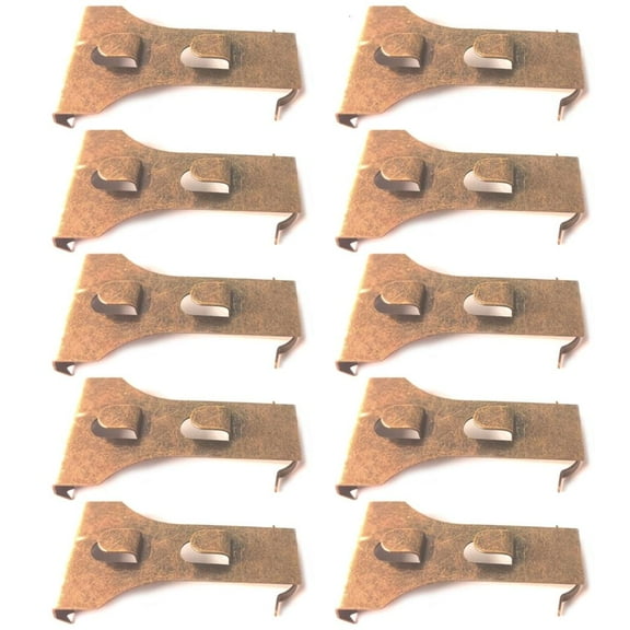 Tizuqe Sturdy Brick Hangers for Outdoor Decoration Set of 10 Easy to Installation
