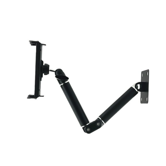 Tizuqe Tablet Wall Mount Adjustable Long Arm with Two Extendable Clamps for Any Setting, Holds 4 13inch Devices