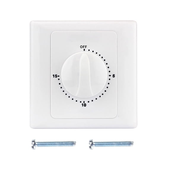 Tizuqe Mechanical Countdown Timer Switches Cover Plate Time Control Switches Sockets