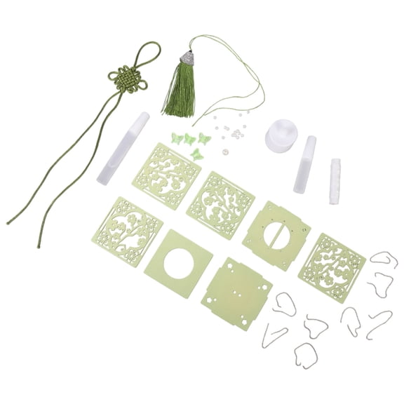 Tizuqe Portable Multifunction Chinese Style Ancient Window Light Box with Lighting Device for Festival Decoration Gift