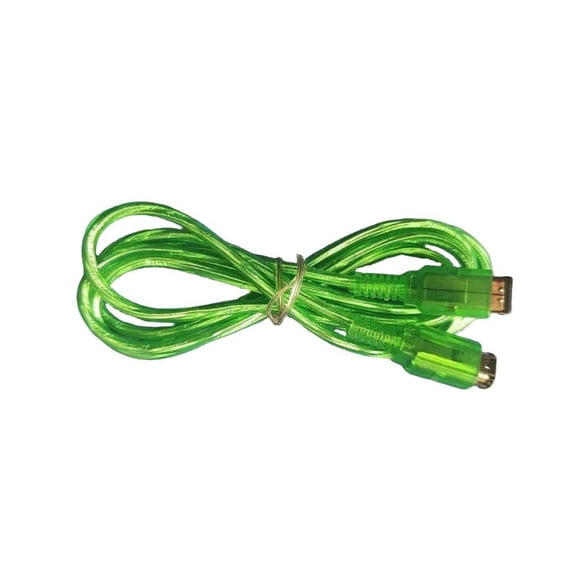 Tizuqe Gaming Accessories for Game Console Online Link Cable 2 Player Connect Cable Transparent Green Online Link Cord Wire