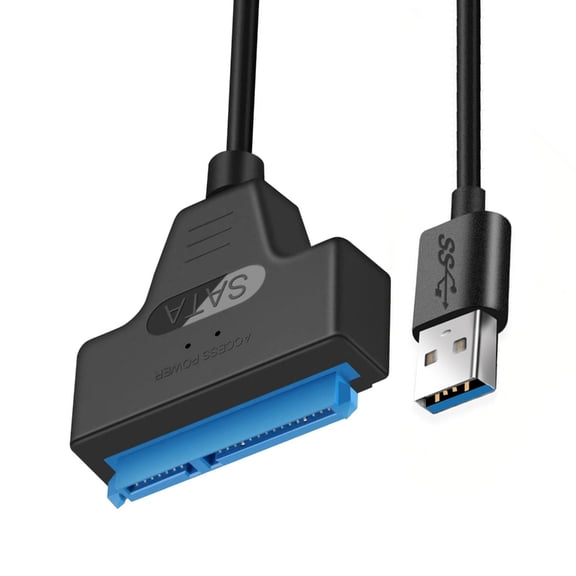 Tizuqe USB 3.0 Cable 6Gbps For External 2.5" Hard Drive Conversion, UASP Enhances (Black)