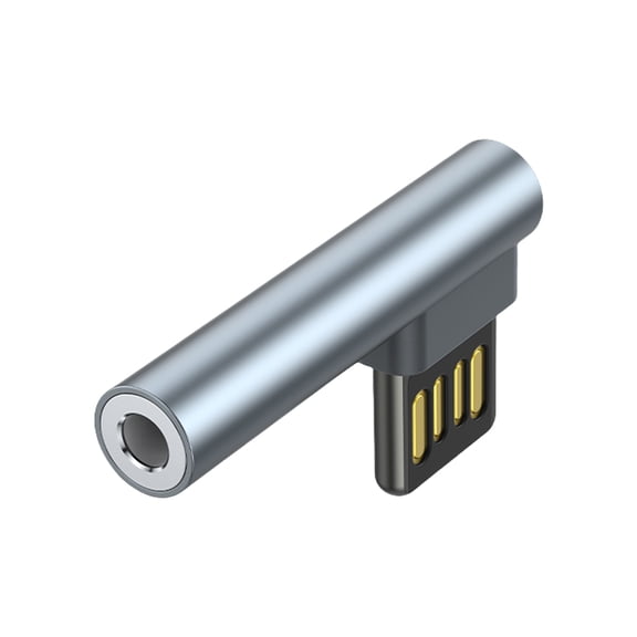 Tizuqe USB A to 3.5mm Audios Adapter Compatible for Laptops Computer Auxiliary Adapter