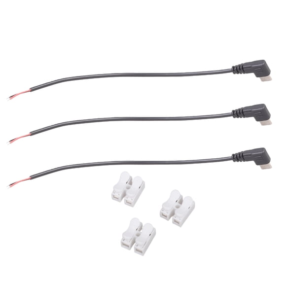 Tizuqe USB C Pigtail Cable 5V USB Type C Male Plug to 2 Pin Bare Wire Extension Power