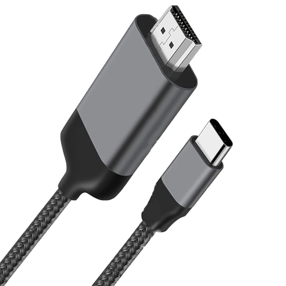 Tizuqe USB C to HDTV Cable for Phone High Speed 4K 60Hz/30Hz Type C to HDTV Adapter Cord Data Transfer Cable for Phone Laptop