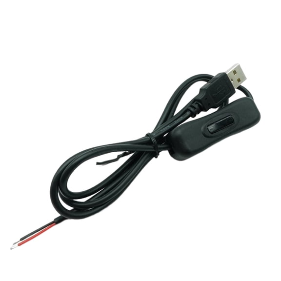 Tizuqe USB Male Cable Open End Extension Cables 5V Power Charge Wire DIY Connector