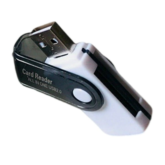 Tizuqe USB Memory Card Reader 4 in 1 Memory Card Reader for TF/MS Simultaneously Read