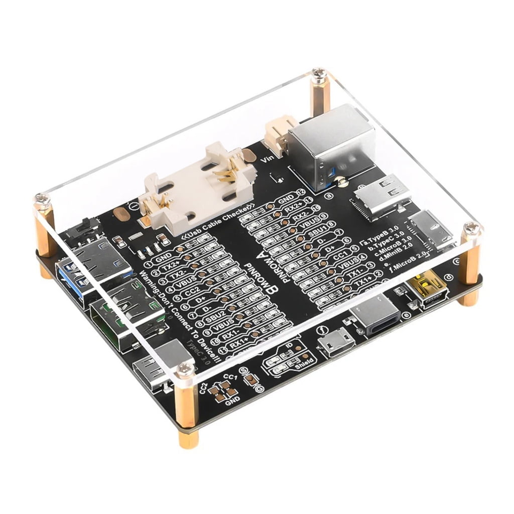 Tizuqe USB Tester Board Diagnostic Tool Multiple Interfaces For Type B ...