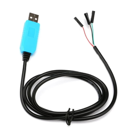 Tizuqe PL2303TA USB to TTL Serial Cable PL2303TA Download Cable USB to TTL RS232 Serial Cable Debug Console Cable