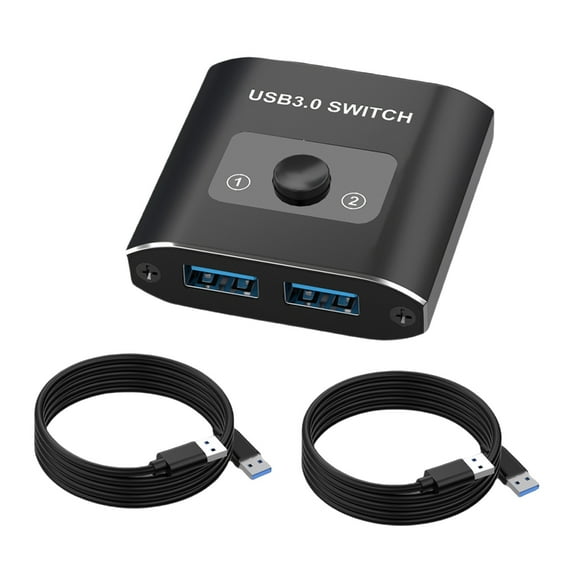 Tizuqe USB3.0 Switcher Seamlessly Sharing of USB Devices Between 2 Computers