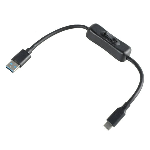 Tizuqe USB3.0 to USB C Extension Cable Wire Line with Switches 10Gbps Data Transfer