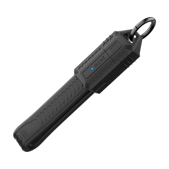 Tizuqe USB4.0 Type C Charging Cable PD240W 80Gbps Transfer Speed TPE Reinforced Joints Portable Charging Cord