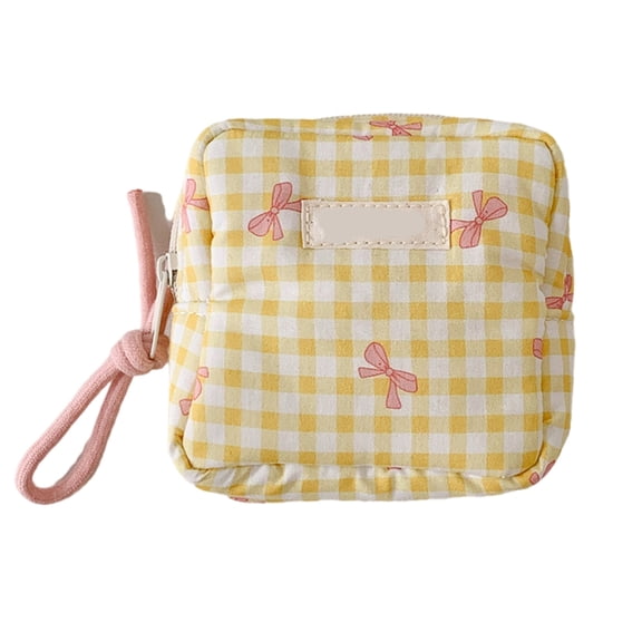 Tizuqe Unique Square Makeup Bag Organizers For Cosmetics Skincare Essential Organizing
