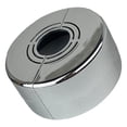 thumbnail image 1 of Tizuqe Universal Bathroom Fixtures Cover ABS Silver Shower Arm Concealer Adjustable Rustproof, 1 of 10