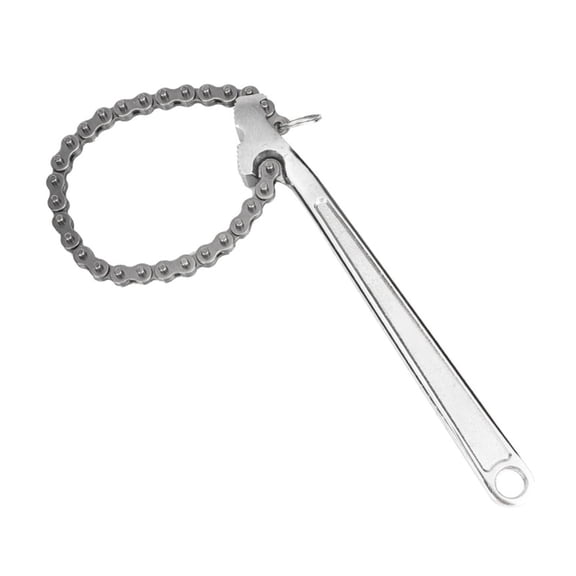 Tizuqe Universal Chain Wrench Oil Fuels Filter Remover Tool Engine Torque Spanner Plier