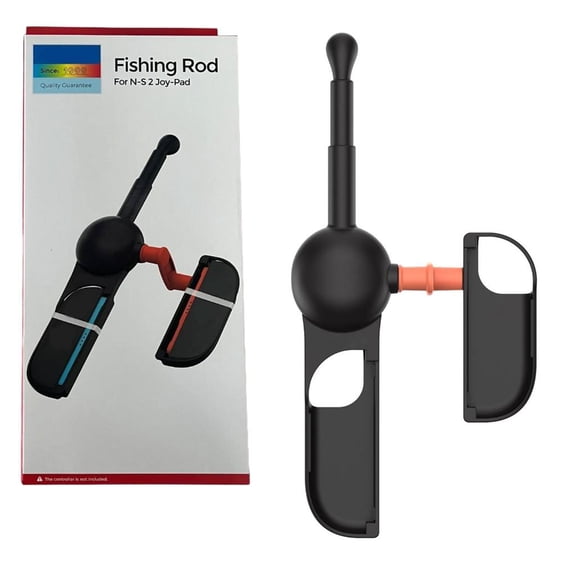 Tizuqe Universal Fishing Game Grip Handle Left & Right Handle Gaming Grip Gaming Equipment Simple to Operate for NS2 Switch2