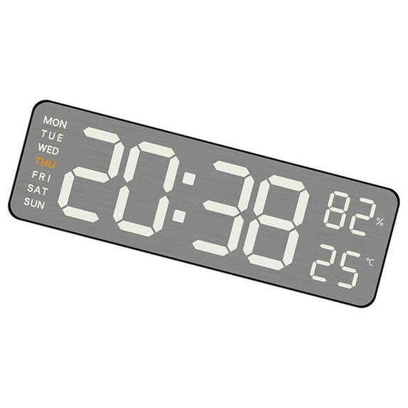 Tizuqe User Friendly Digital Alarm Clock with Automatic Night Dimming for Home or Work