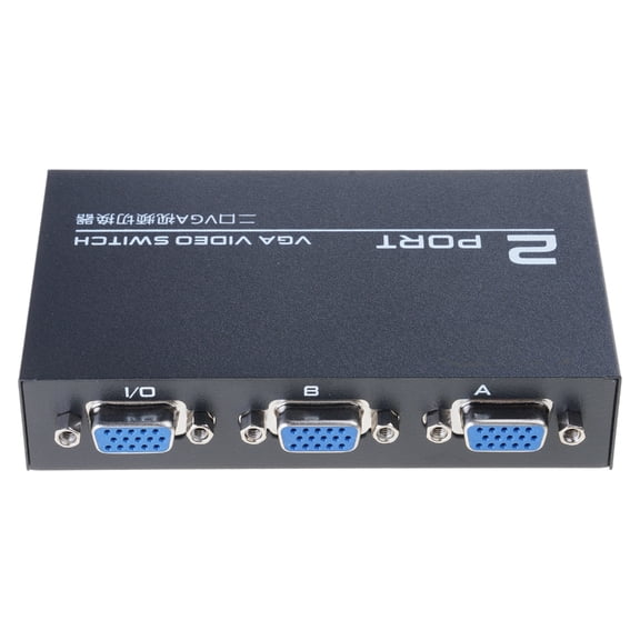 Tizuqe Computer for Hd Player Accessory Utility Switcher Splitter 3.7x1.9in for PC Moni