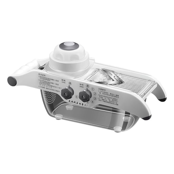 Tizuqe Vegetable Food Slices Potato Slicer Chopper Adjustable Thickness Lemon Slicer Fruit Potato Chopper Carrot Cutter Slicer