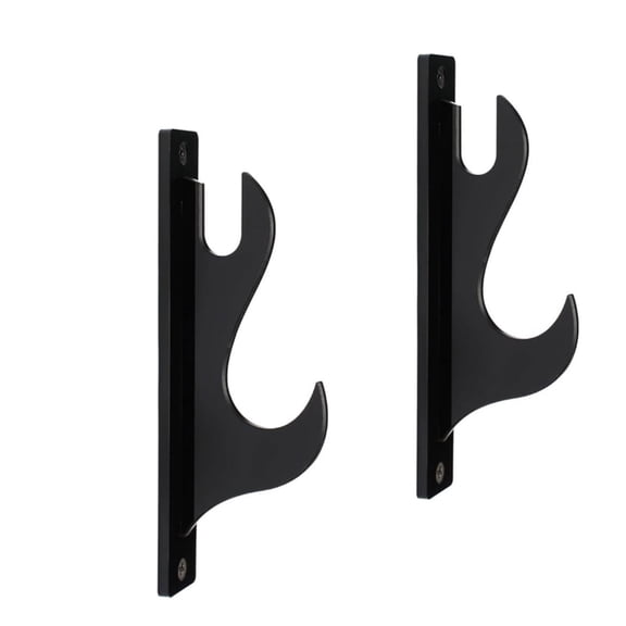 Tizuqe Versatile Swords Holder Wall Display Stand Clear Bracket for Swords 2 Pack