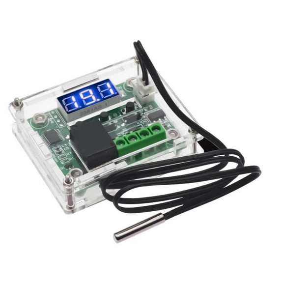 Tizuqe Versatile Temperature Controller DC12V For Greenhouses Lab Use Blue/Red Light